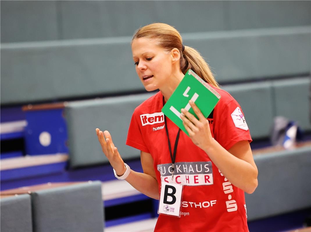 Kerstin Reckenthaeler, Trainerin HSV Solingen-Graefrath  HSV Solingen-Gräfrath v...