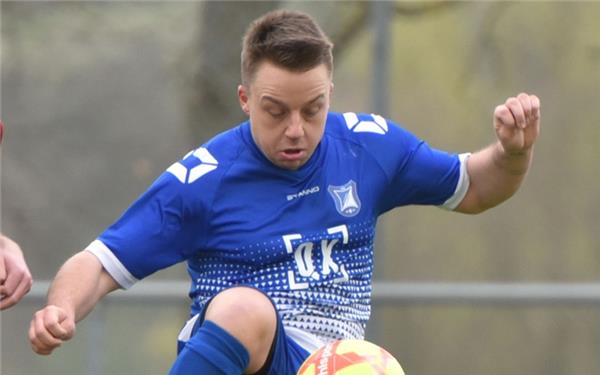 Kevin Hartmann: Mit vier Punkten aus den ersten beiden Heimspielen ist seine SG Altingen/Entringen gut in die Bezirksliga-Runde gestartet. GB-Foto: Vecsey