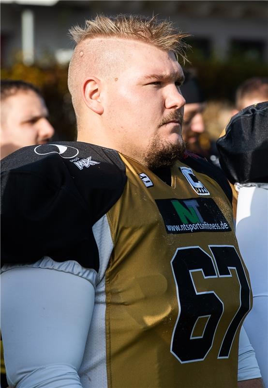 Kevin Krüger American Football  Endspiel der Kreisliga, Bondorf Bulls gegen Back...