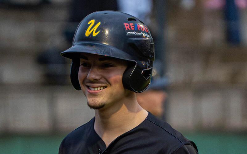 Kian Moshiransari hat bei den Paderborn Untouchables bereits sein Debüt in der Ersten Baseball-Bundesliga gegeben. GB-Foto: Lance Rößner