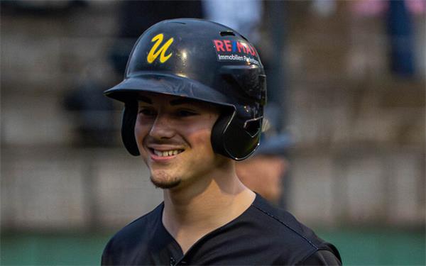 Kian Moshiransari hat bei den Paderborn Untouchables bereits sein Debüt in der Ersten Baseball-Bundesliga gegeben. GB-Foto: Lance Rößner