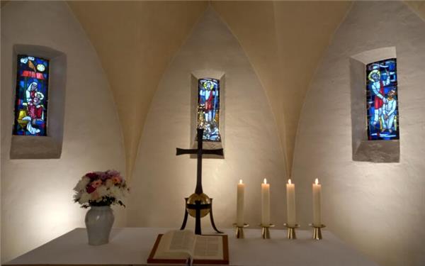 Kirche in Affstätt GB-Foto: gb