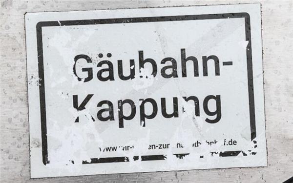Klare Botschaft an die Bahn: Gäubahn soll direkt bis nach Stuttgart hineinfahren.GB-Foto: Schmidt