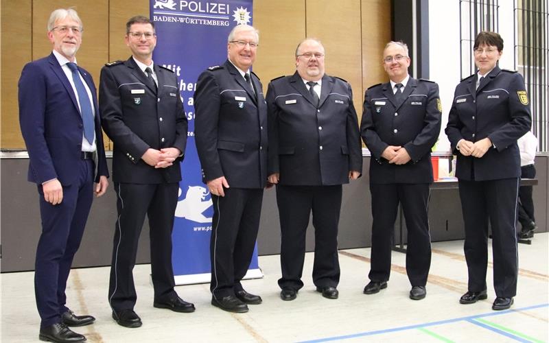 Klaus Ziegler löst Klaus Armbruster als Leiter des Polizeireviers ab