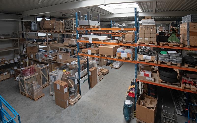 Kollektiv, Neubau Firma Brösamle GmbH, Gültstein, Lager,  GB-Foto: Vecsey