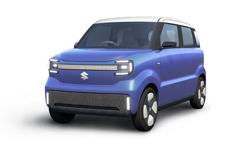 Konzeptfahrzeug „Vision e-Sky“ von Suzuki: Ein Serienmodell ist für 2026 geplant. GB-Fotos