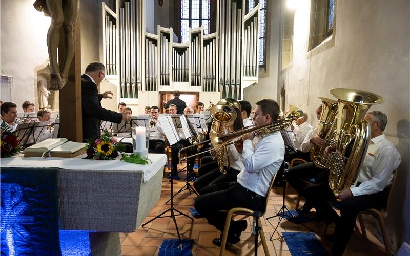 Konzert des Posaunenchores in der Kirche in Kayh im September. GB-Foto: Schmidt
