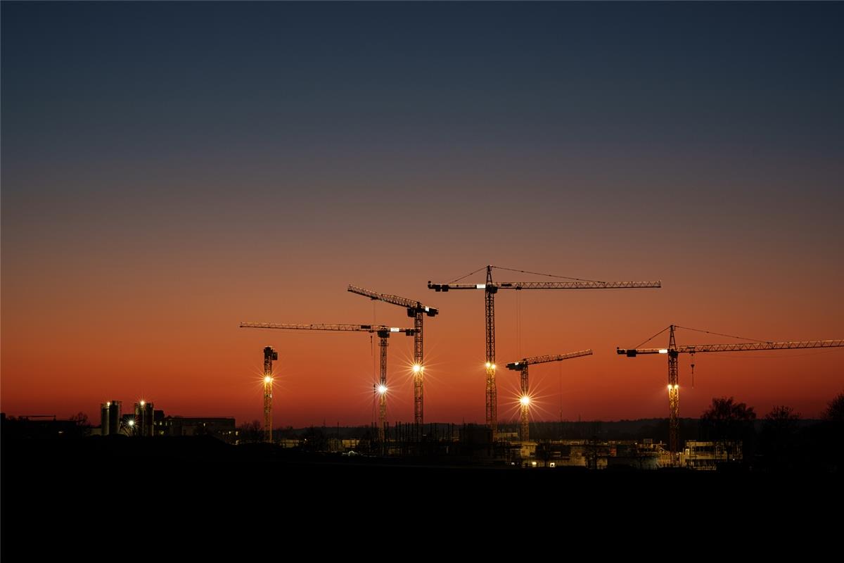 "Kranleuchter" von der IBM Baustelle in Ehningen. Von m ∞ m Photography, Familie...