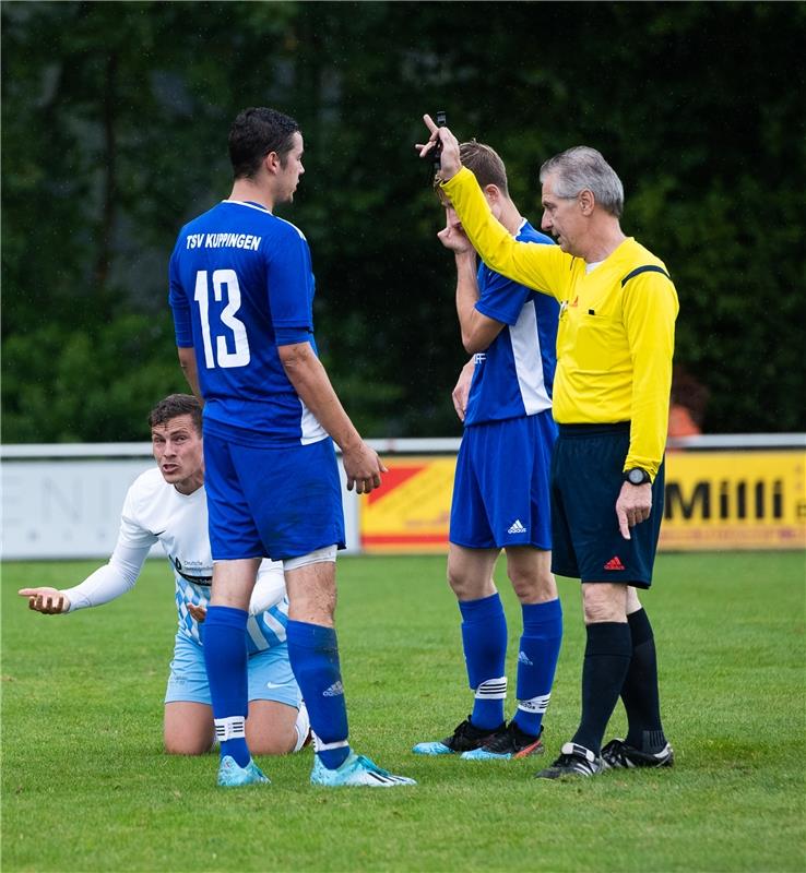 Kuppingen - Nebringen Fußball  9 / 2019 Foto: Schmidt  Werner