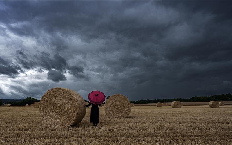 Kurz vor dem Gewitterregen. GB-Foto: Monika Suhm, Leserin aus Gärtringen