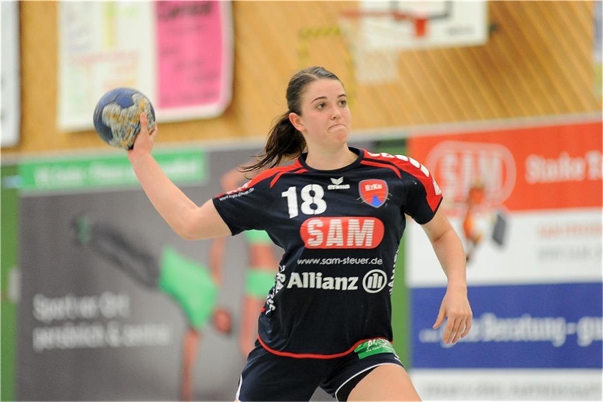 Lea Neubrander (SG H2Ku Herrenberg Kuties #18)   SG H2Ku Herrenberg, Handball, L...