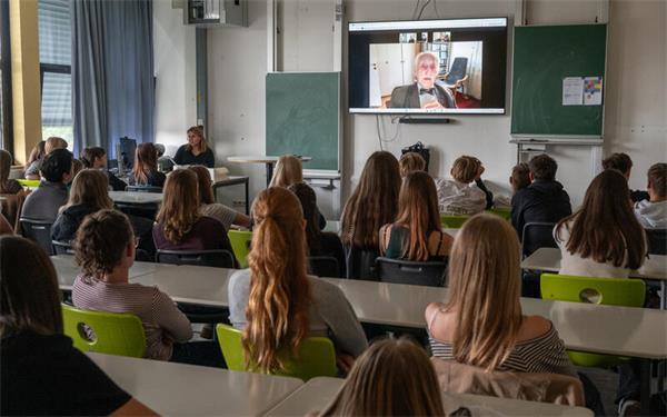 Leon Weintraub: „Hier kommt man nicht, um zu leben.“ GB-Foto: Vecsey