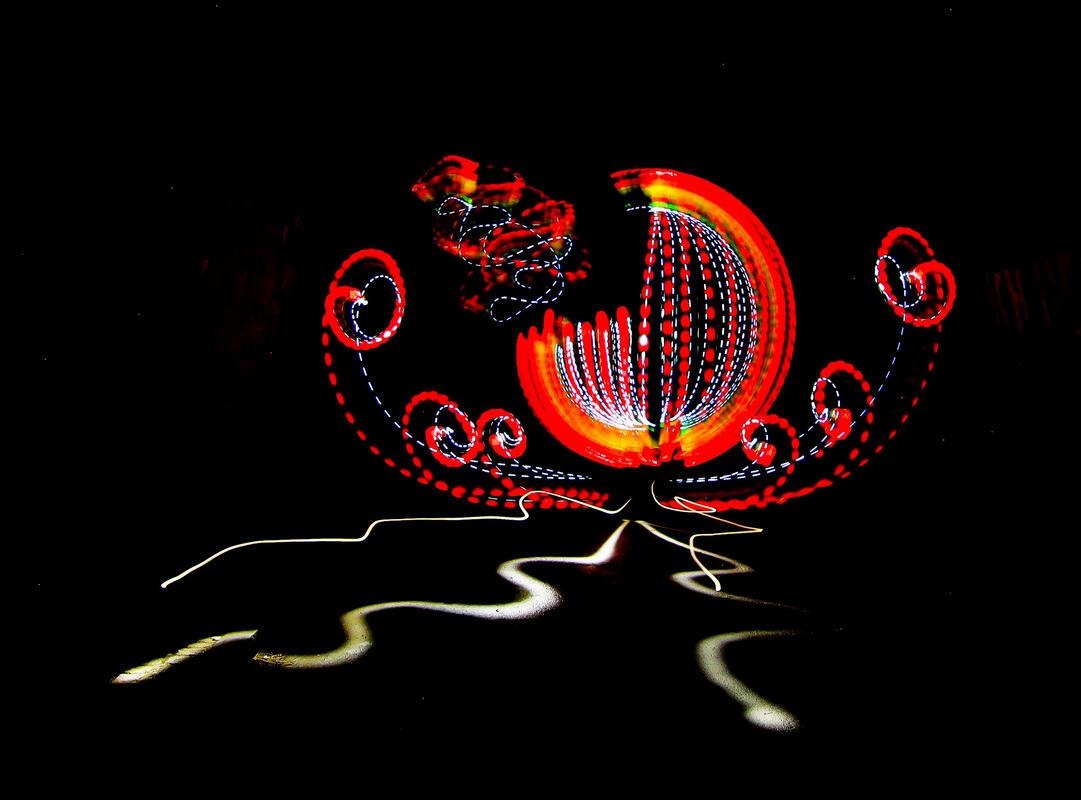 Lichtmalerei  Von Natalie Politz aus Hildrizhausen. 