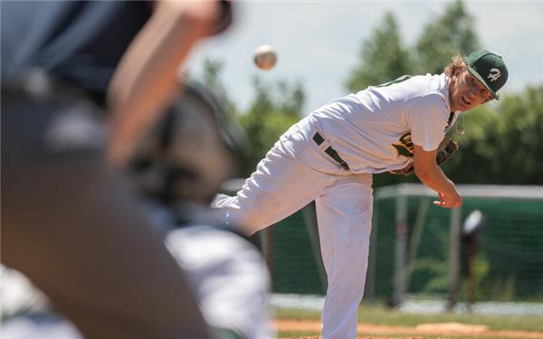 Lieferte als Pitcher eine starke Partie: Vincenz Führmann (Herrenberg Wanderers). GB-Foto: Vecsey