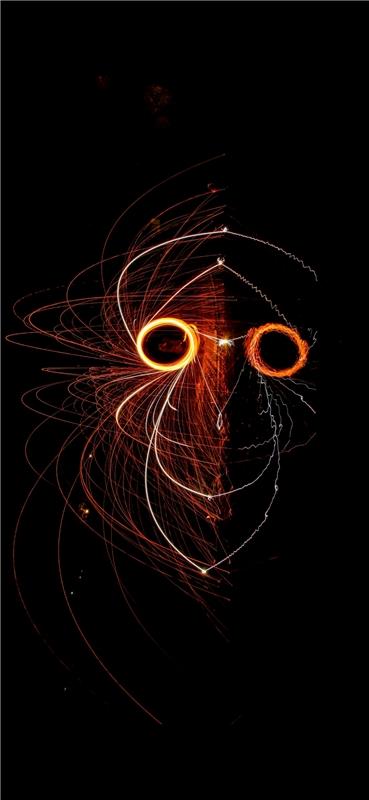 Lightpainting-Event am Wasser. Von Natalie Politz aus Hildrizhausen.