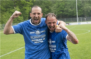 MARKUS CARLE - Oberjettingen feiert die Meisterschaft und den Aufstieg in die Bezirksliga - 5 / 2023 Foto: Schmidt