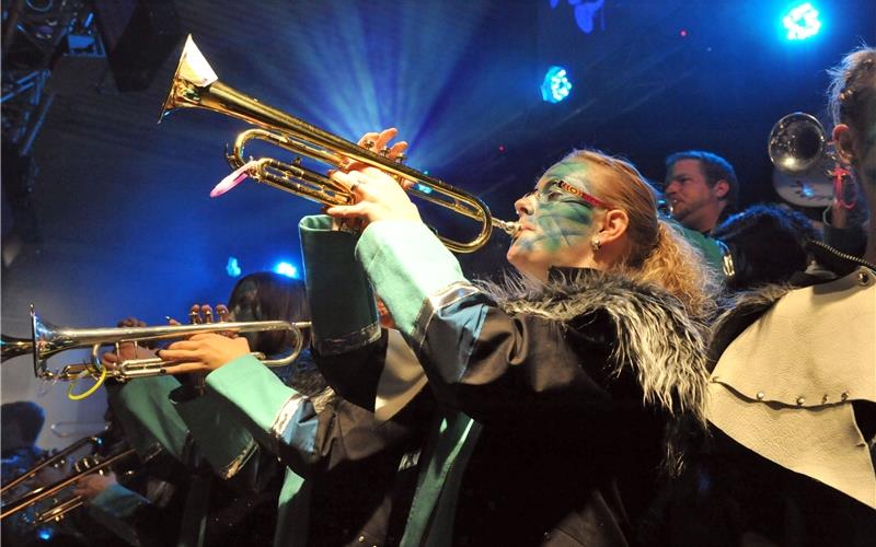 Machen gerne Stimmung: die Gassahuber (hier im Jahr 2011). GB-Foto (Archiv): Holom