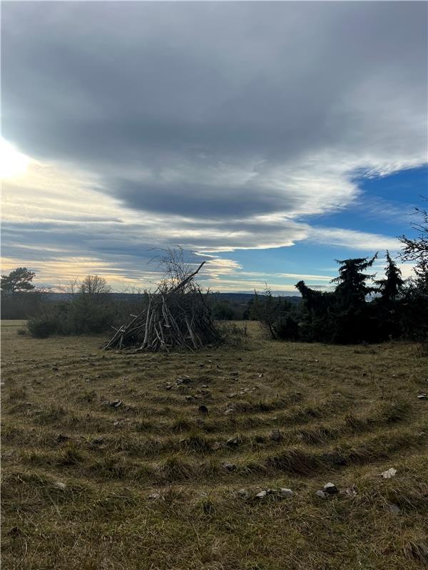 Magische Spirale auf dem Venusberg bei Aidlingen. Von Sabine Steinmann aus Gärtr...