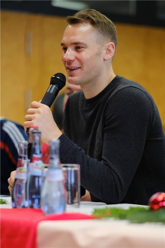 Manuel Neuer beim FC Bayern München Fanclub Gäubazis  Herrenberg Kuppingen / 1.1...