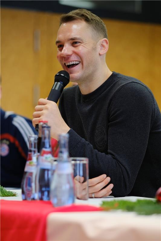 Manuel Neuer beim FC Bayern München Fanclub Gäubazis  Herrenberg Kuppingen / 1.1...