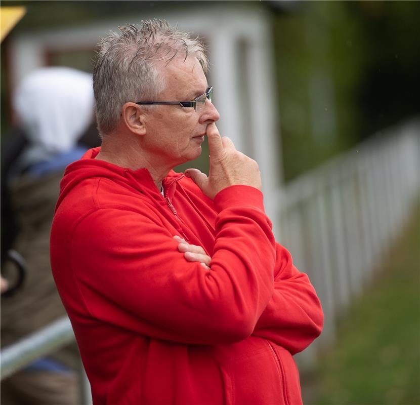 Marco Kühl Trainer Affstätt   Fußball 8 / 2020 Affstätt gegen Gültstein Foto: Sc...