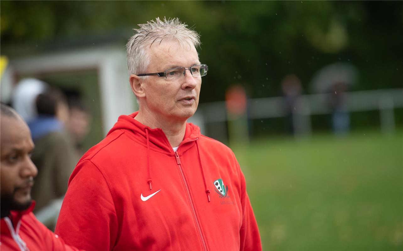 Marco Kühl Trainer Affstätt   Fußball 8 / 2020 Affstätt gegen Gültstein Foto: Sc...