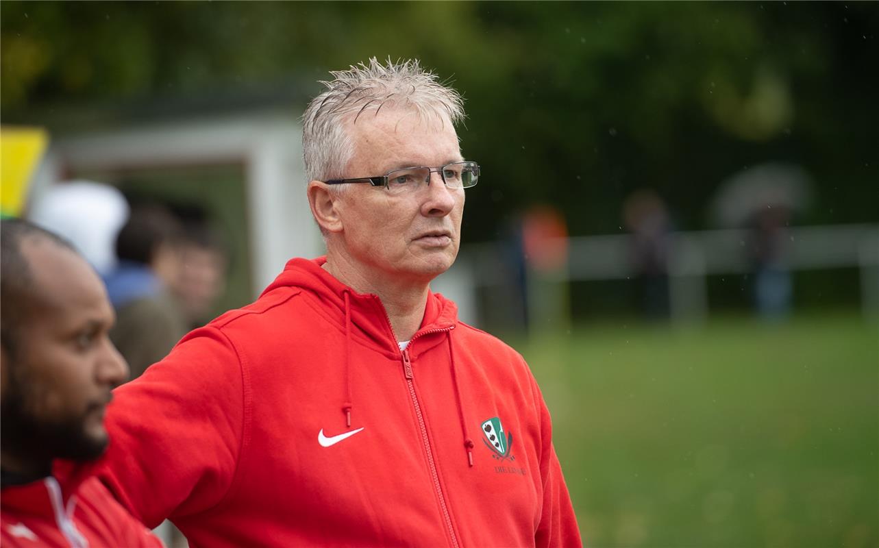 Marco Kühl Trainer Affstätt   Fußball 8 / 2020 Affstätt gegen Gültstein Foto: Sc...