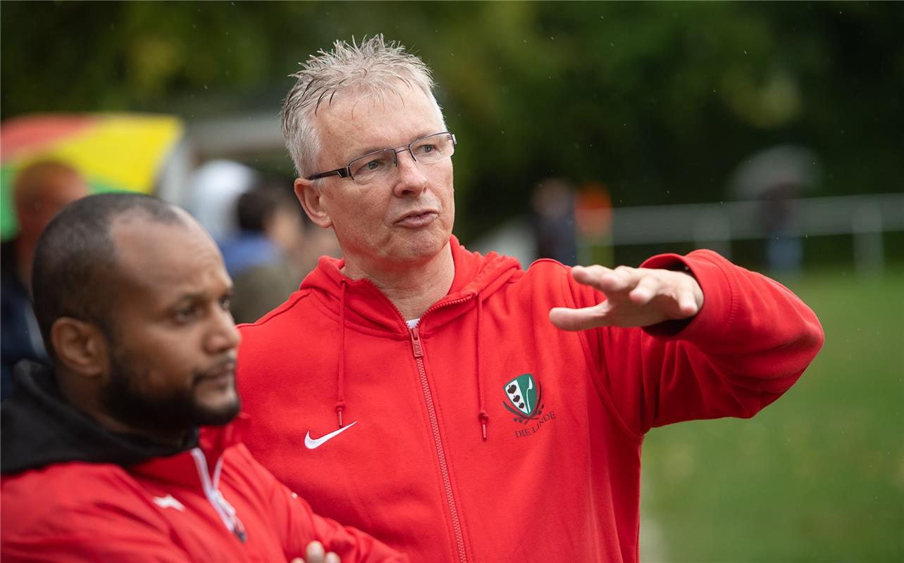 Marco Kühl Trainer Affstätt   Fußball 8 / 2020 Affstätt gegen Gültstein Foto: Sc...