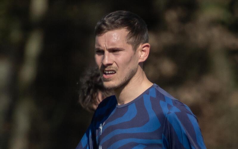 Marco Werner hat noch immer an jedem Training Spaß. GB-Foto: Vecsey