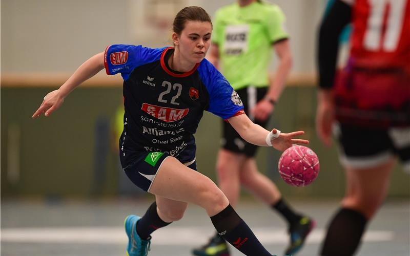 Marie Beddies: „Ich finde, wir haben uns gut aus der Affäre gezogen.“ GB-Foto: Eibner/Silas Schueller