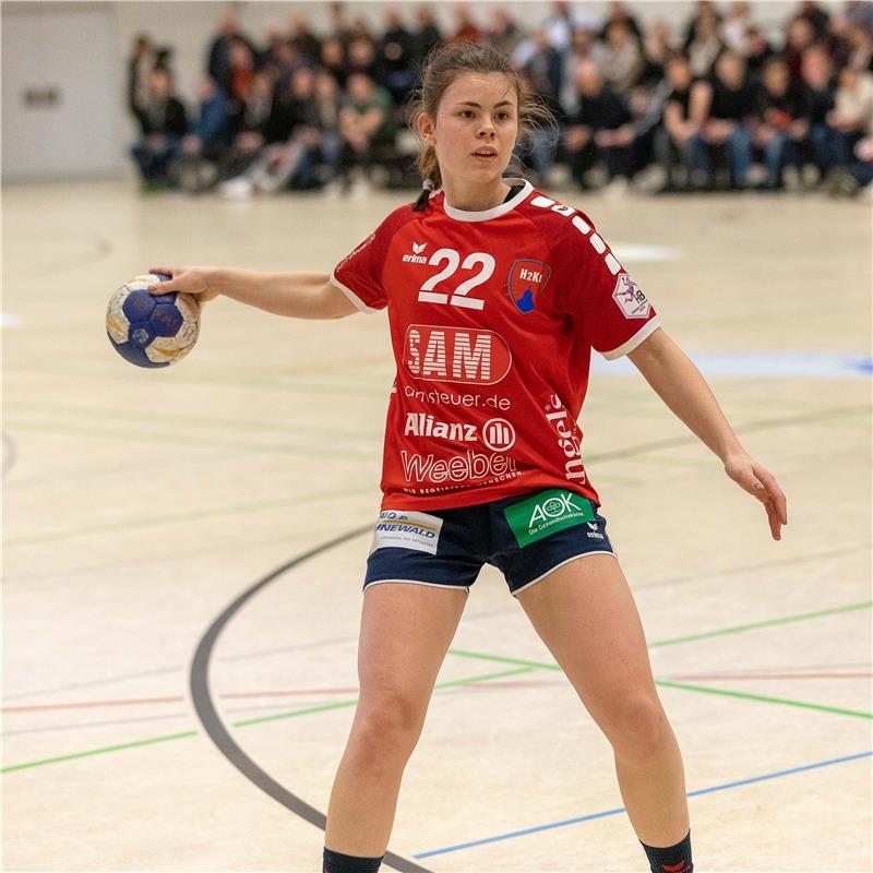 Marie-Christine Beddies (SG H2Ku Herrenberg #22) / VfL Waiblingen Tigers - SG H2...