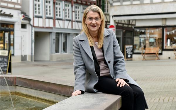 Marion Beck strebt von Herrenberg nach Leonberg. GB-Foto (Archiv): Holom
