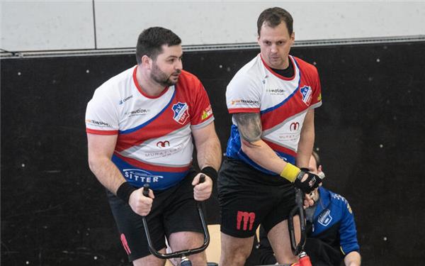 Markus Schäfer (rechts) und Kevin Seeber liegen weiter auf Erfolgskurs. GB-Foto: Schmidt