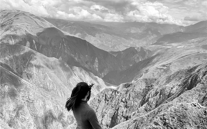 Marlen Breuer  hat ihr Leben in Deutschland für ein Jahr mit der Andenregion Apurímac in Peru getauscht.  GB-Foto: gb