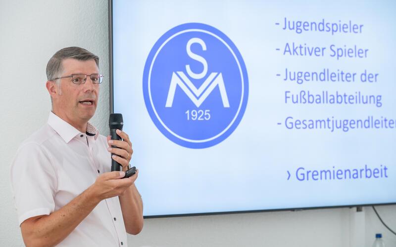 Matthias Schöck über die Gremienarbeit: „Überall wird konstruktiv am Tisch diskutiert.“ GB-Foto: Vecsey