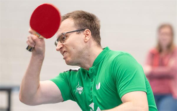 Max Hering haderte mit einer „absolut unnötigen“ Niederlage. GB-Foto: Vecsey