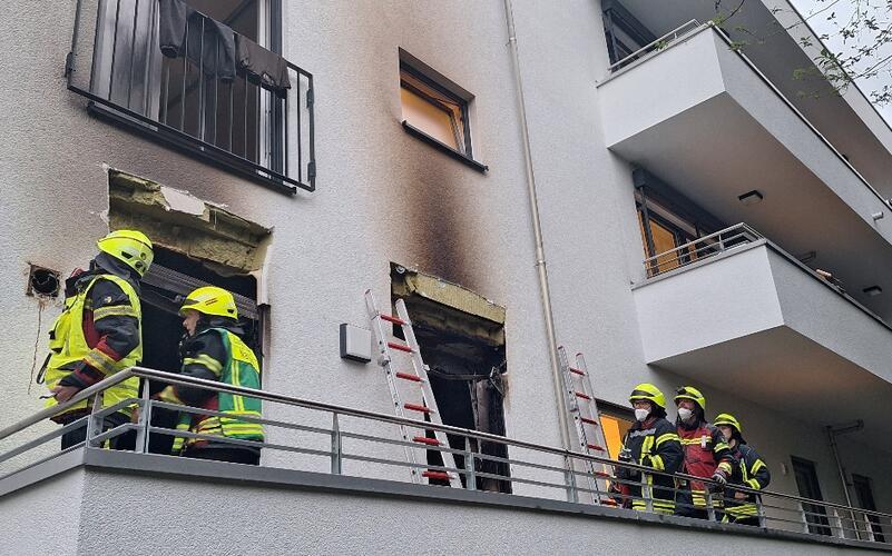Mehrere Stunden dauerte der Feuerwehreinsatz in Nagold. GB-Foto: Kreisfeuerwehrverband Calw.