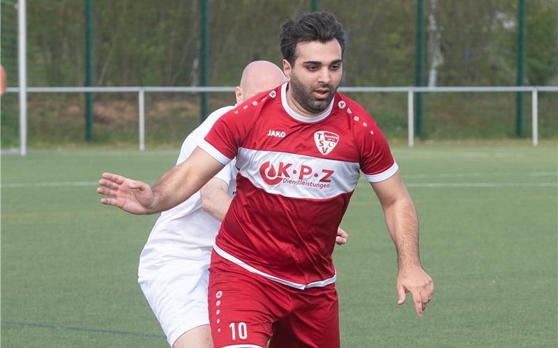 Mert Kizilagil hat zuletzt mit einem späten Tor zum Ausgleich gegen Rohrau dem Türk. SV einen wichtigen Punkt gerettet. GB-Foto (Archiv): Schmidt
