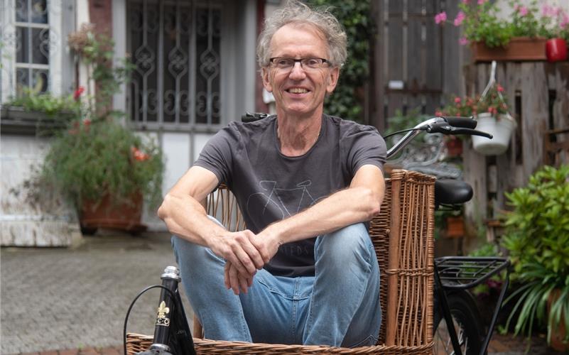 Michael Kopf zum Leben in der Herrenberger Altstadt: „Zu nichts, was man benötigt, braucht man mehr als 100 Schritte.“ GB-Foto: Vecsey