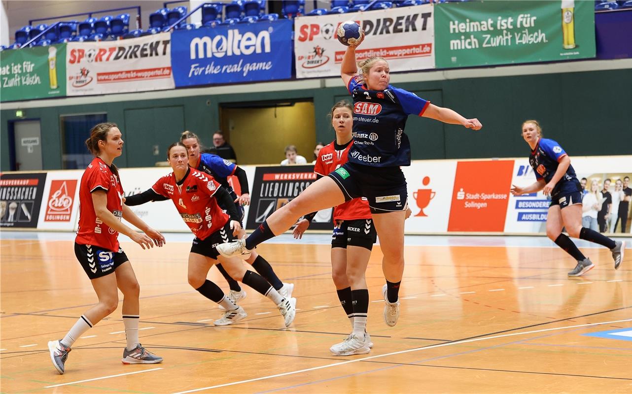 Mit 28:24 haben die Frauen der SG H2Ku Herrenberg in der Zweiten Handball-Bundes...