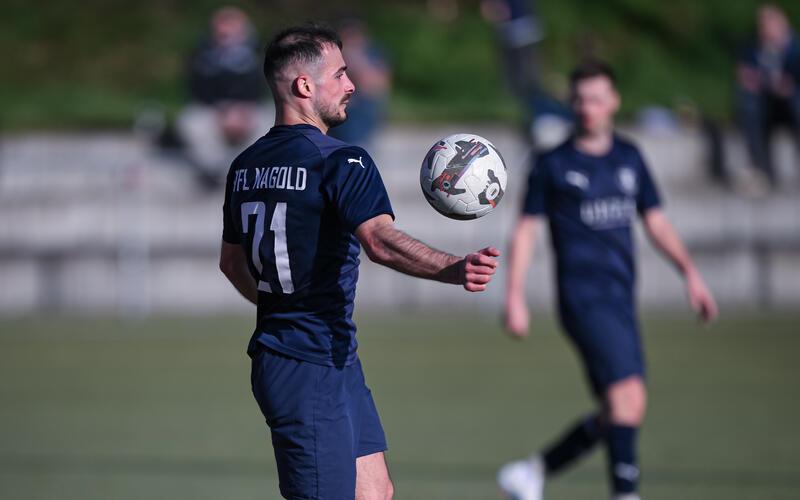 Mit dem 1:1 durch Burak Tastan war der VfL Nagold im Spiel. GB-Foto: Ulmer