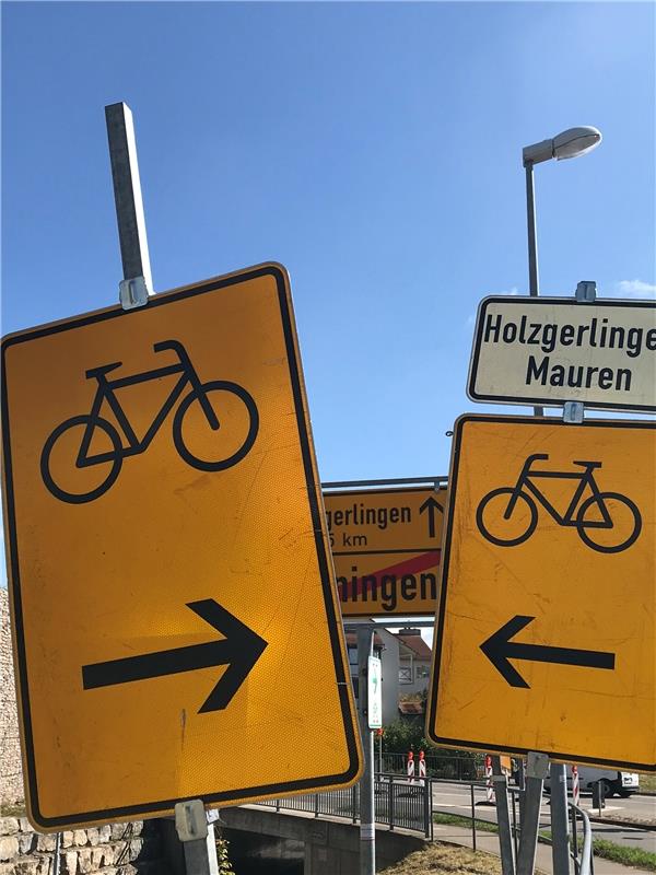 Mit dem Fahrrad nach Böblingen - wo geht‘s lang?. Diese Frage stellte sich die G...