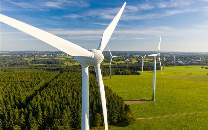 Mit der Ausweisung von Flächen für den Bau von Windenergieanlagen befassen sich derzeit viele Städte und Gemeinden auch in Baden-Württemberg. Sechsmal fand sich in den vergangenen Jahren eine Mehrheit dafür, achtmal dagegen. Außer in Herrenberg stehen im Juli auch in Oberkirch und Remchingen Bürgerentscheide zu diesem Thema an. GB-Foto: Massimo Cavallo - stock.adobe.com