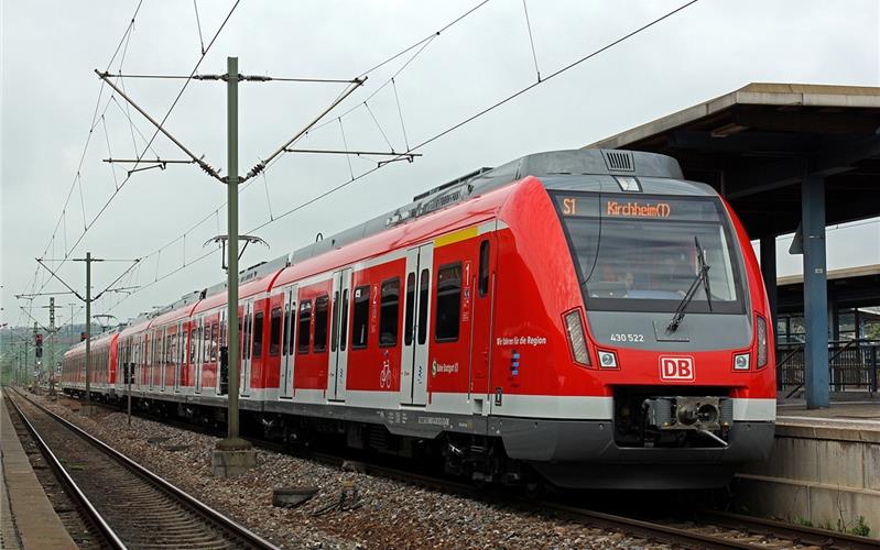 Mit der S-Bahn lassen sich viele Ausflugsziele im Großraum Stuttgart erreichen GB-Foto: gb