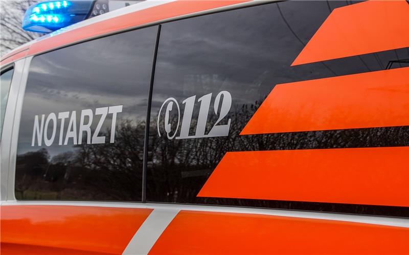 67-Jähriger schwer verletzt nach medizinischem Notfall Mit schweren Verletzungen kam der 67-Jährige ins Krankenhaus. GB-Foto (Symbolbild): SDMG/Dettenmeyer