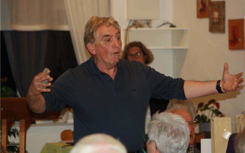 Mit viel Engagement füllt Siegfried Puskeiler die Rolle des Jubiläumsprojektleiters beim TSV Hildrizhausen aus. GB-Foto (Archiv): gb