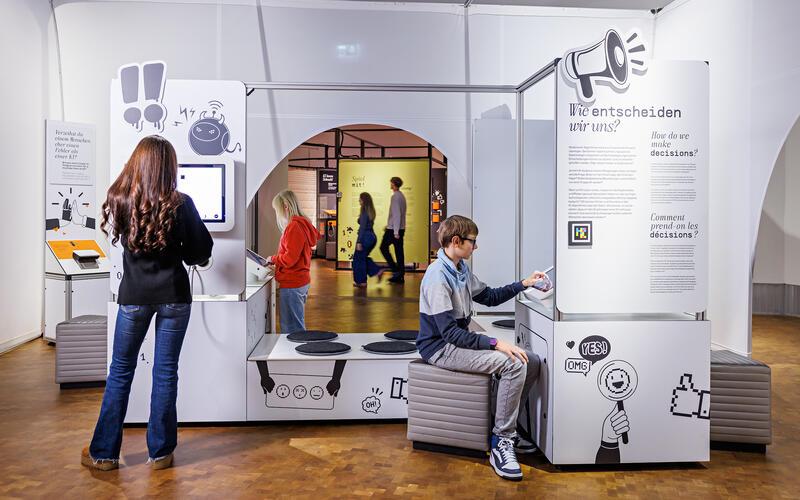 Mitmachstationen bieten Gelegenheiten zur Interaktion.GB-Foto: Experimenta Heilbronn