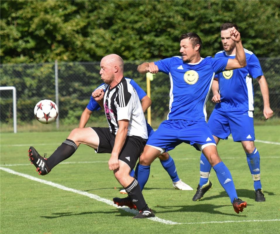 Mönchberg, Sportplatz, Fußball-Bezirkspokal,, FV Mönchberg (schwarz-weiß) - TSV ...