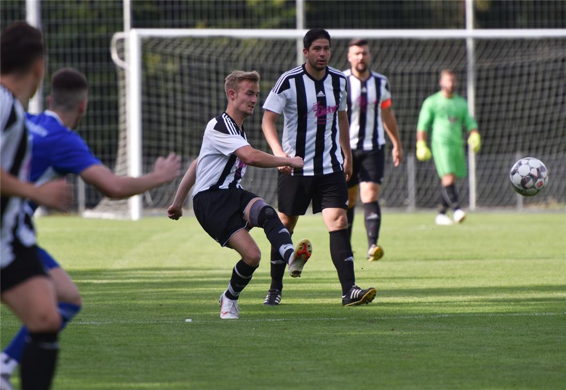 Mönchberg, Sportplatz, Fußball-Bezirkspokal,, FV Mönchberg (schwarz-weiß) - TSV ...