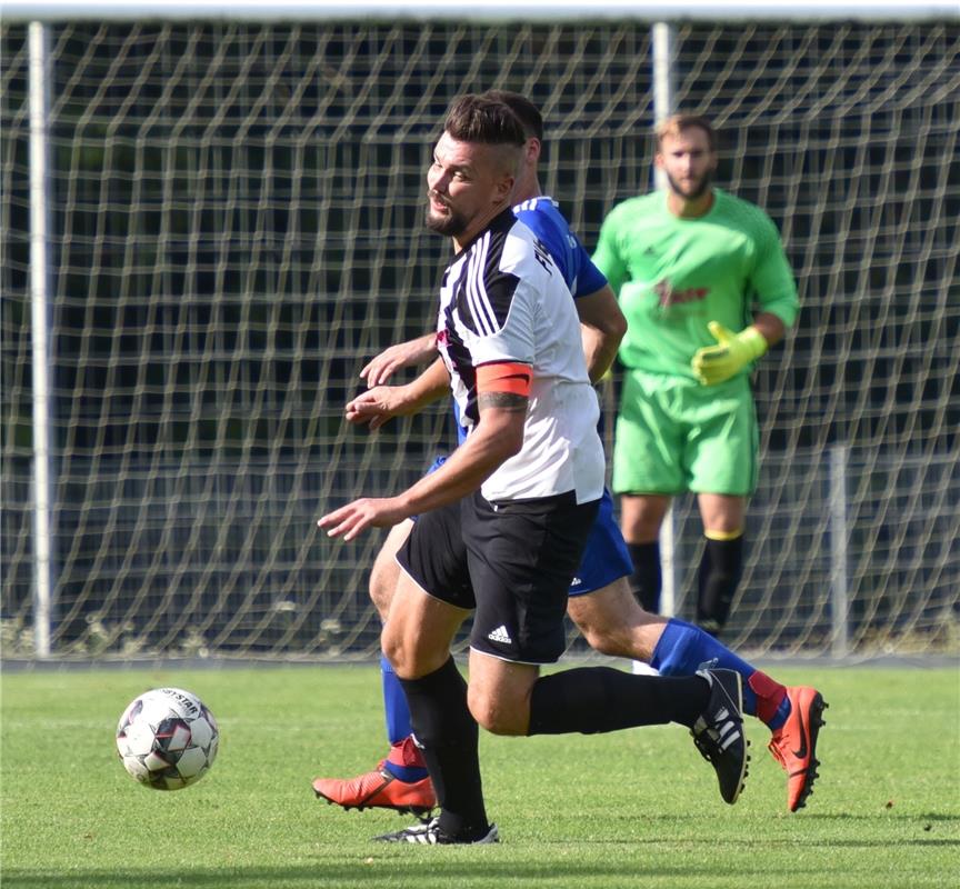 Mönchberg, Sportplatz, Fußball-Bezirkspokal,, FV Mönchberg (schwarz-weiß) - TSV ...